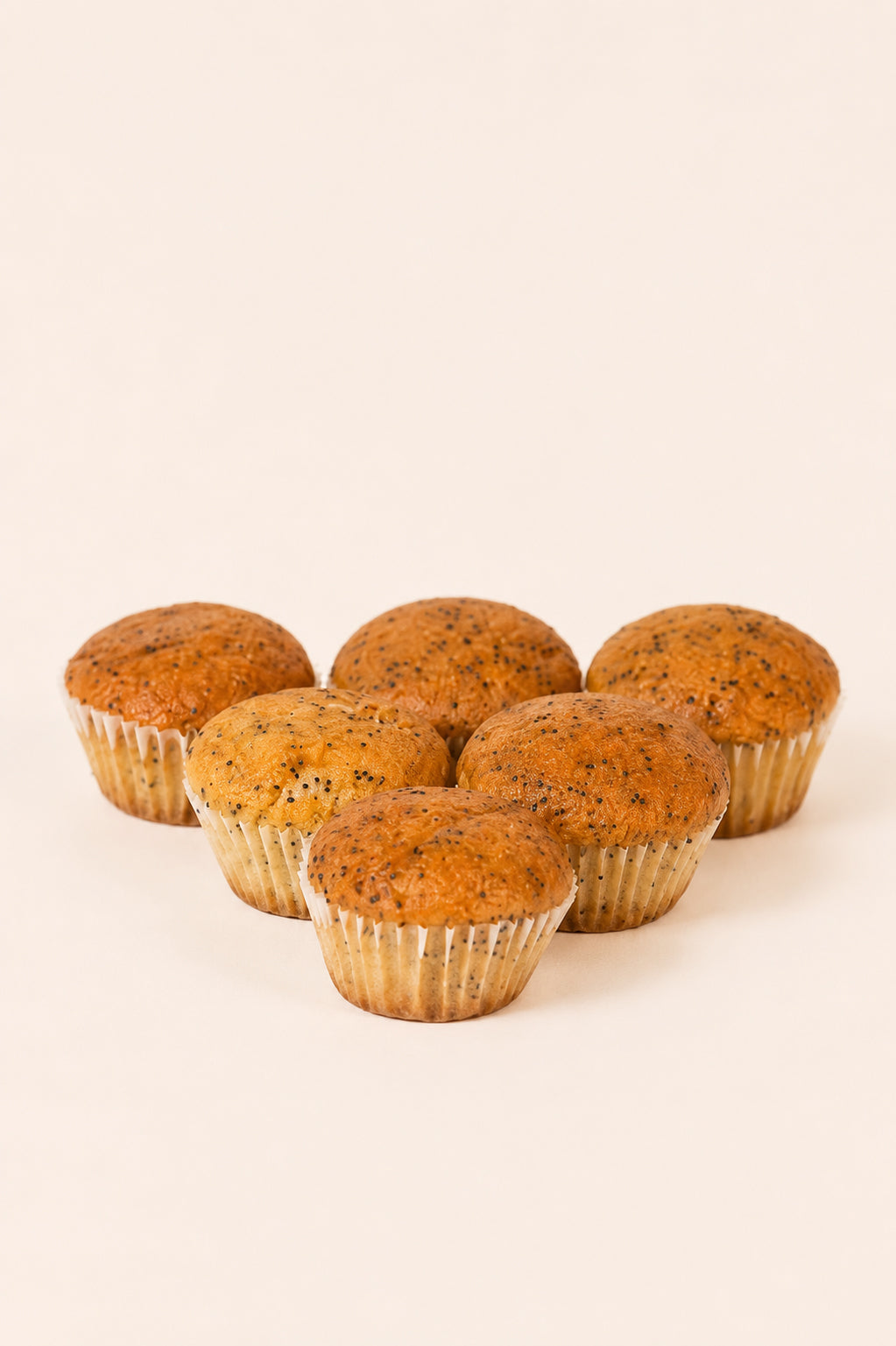 Mini muffins cu lamaie si mac - 100g