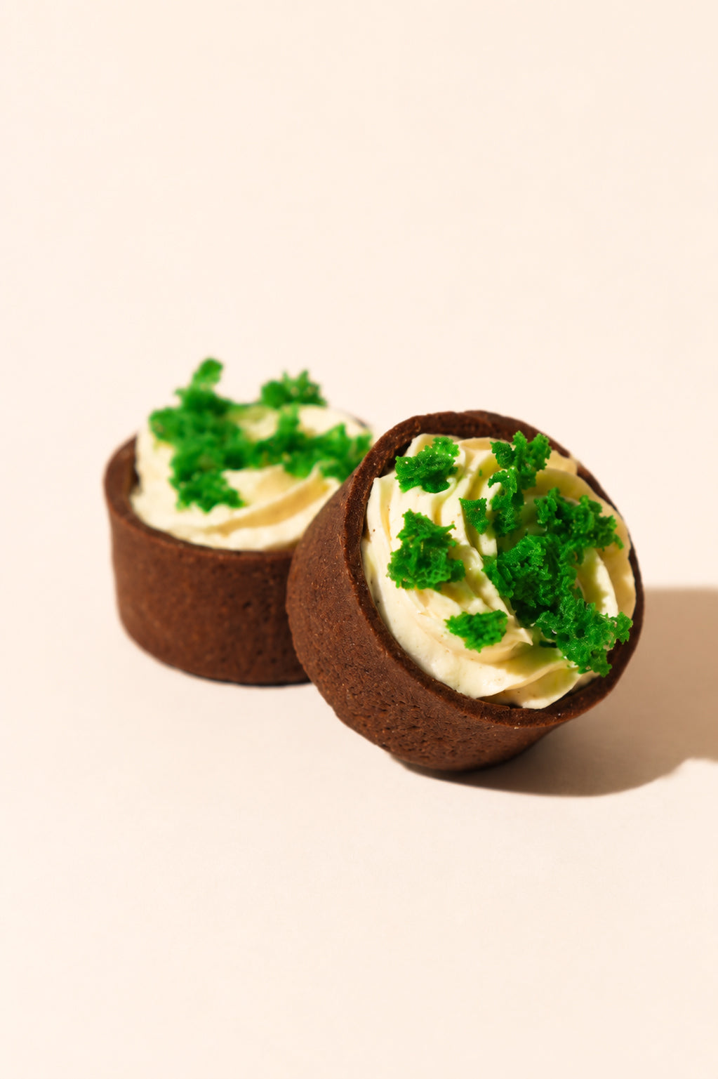 Mini tarte cu crema lamaie