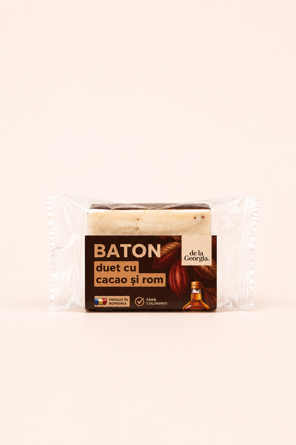 Baton duet cu cacao si rom - 70g