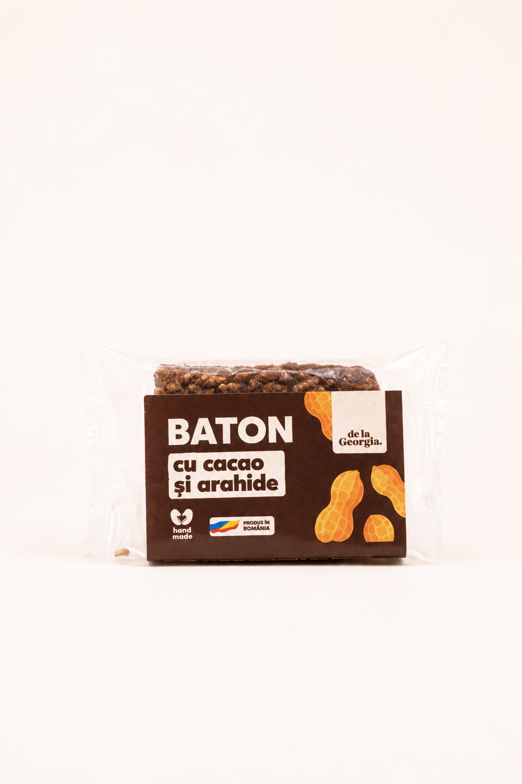 Baton de casa cu cacao si arahide - 70g