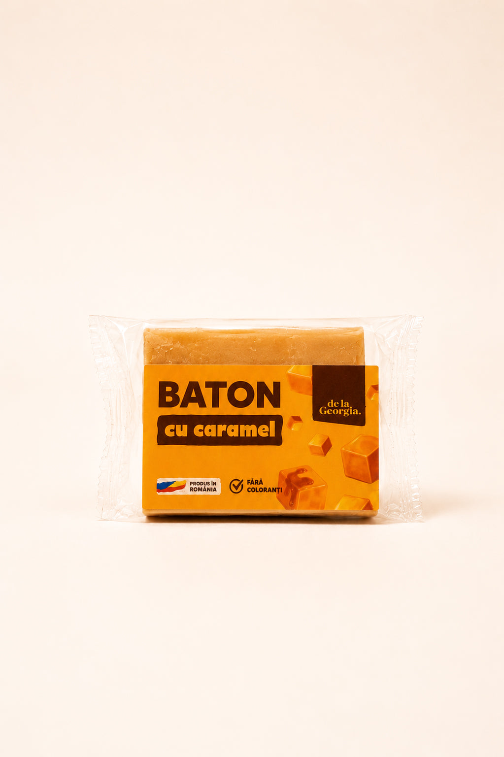 Baton de casa cu caramel - 70g