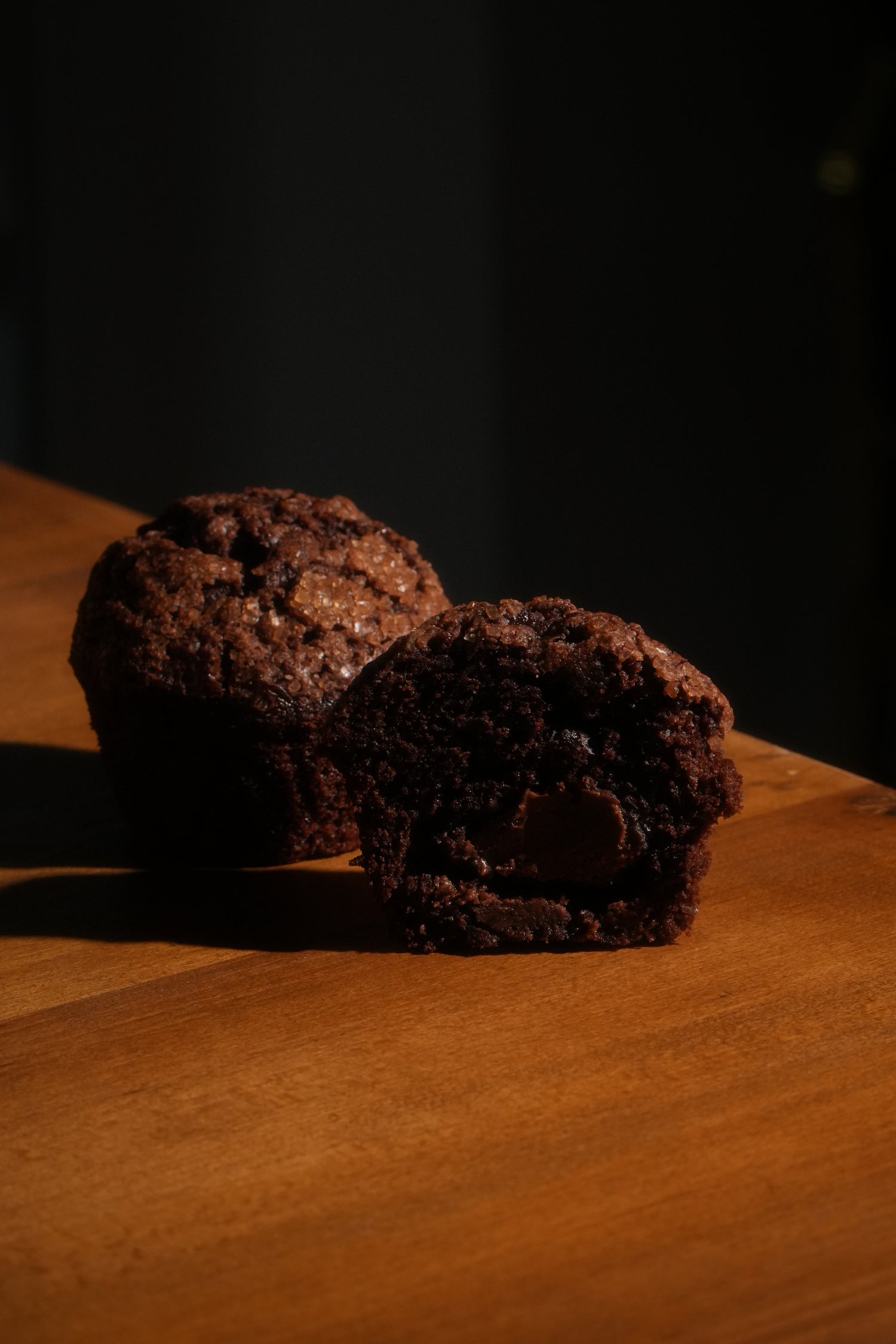 Muffins cu umplutura de ciocolata - 80g