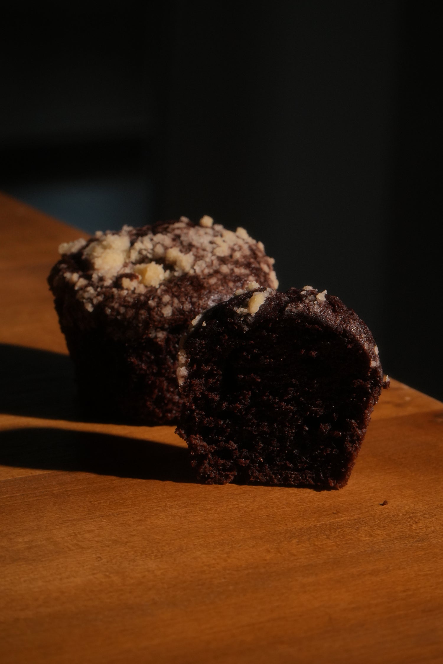 Muffins cioco-visine - 80g
