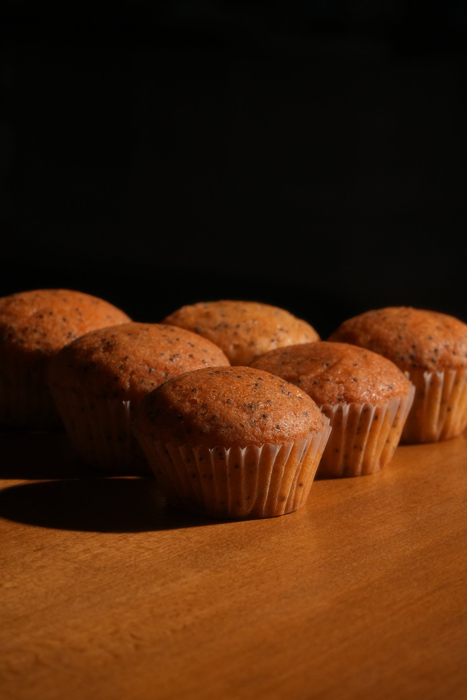 Mini muffins cu lamaie si mac - 100g