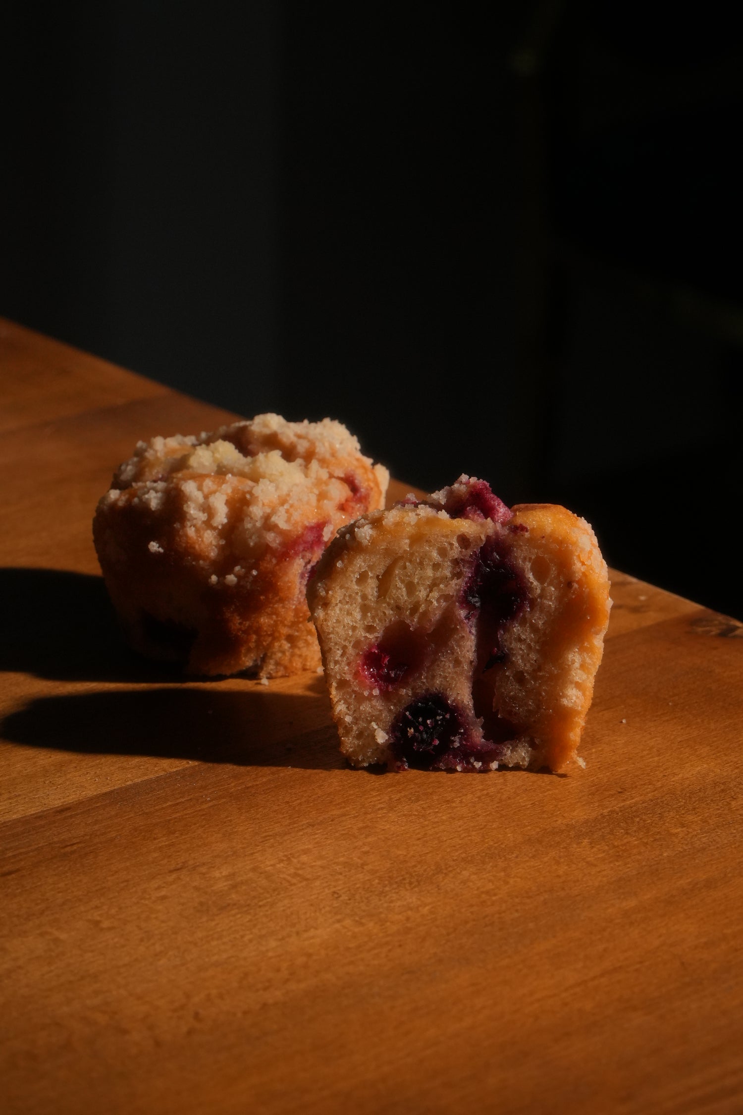 Muffins cu fructe de padure -80g